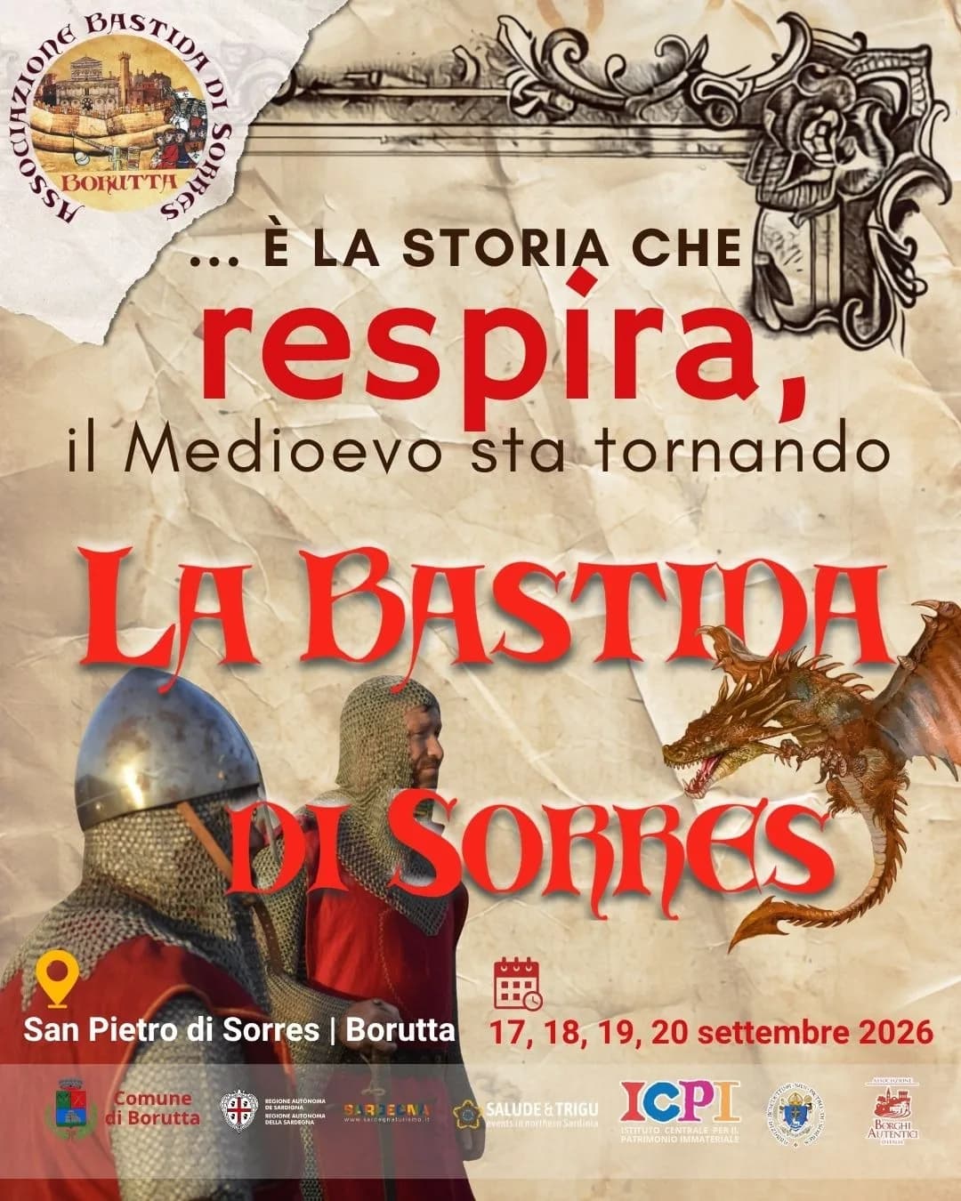 Bastida di Sorres 2026 - XIV edizione Bastida di Sorres 2026 - XIV edizione