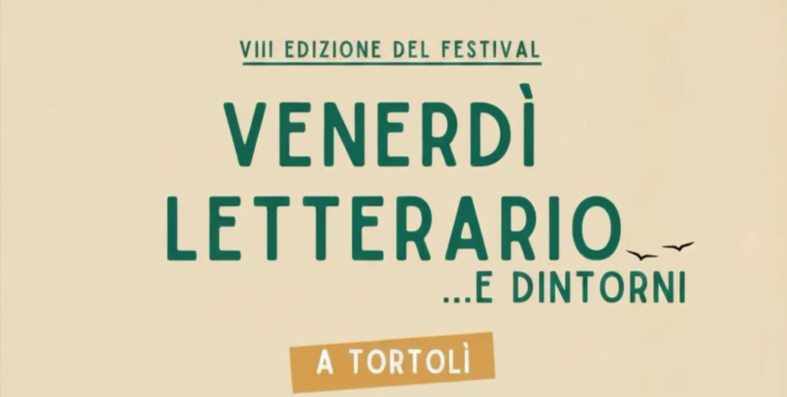 Venerdì Letterario a Tortolì e Arbatax Venerdì Letterario a Tortolì e Arbatax