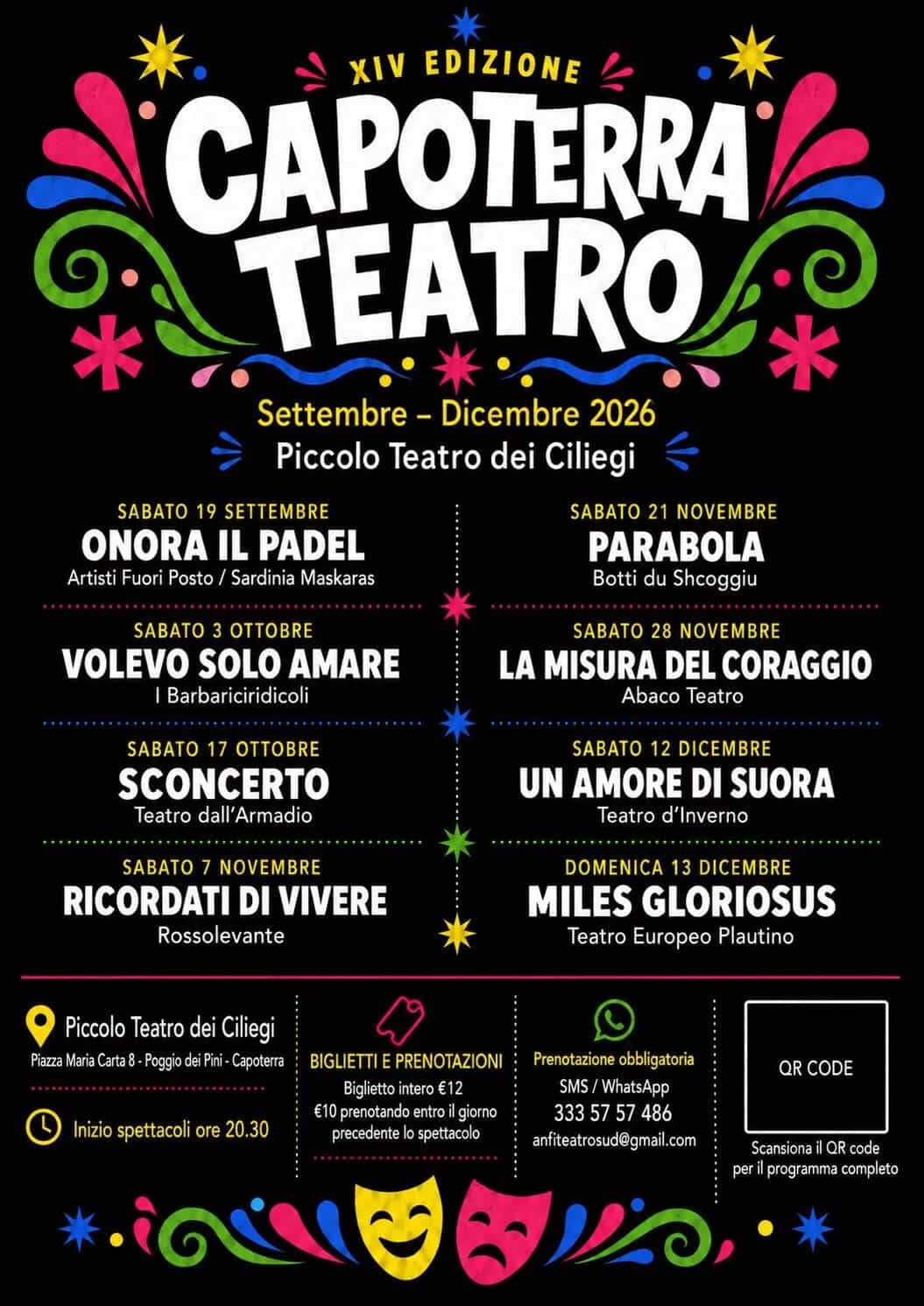 Capoterra Teatro – XIV edizione Capoterra Teatro – XIV edizione