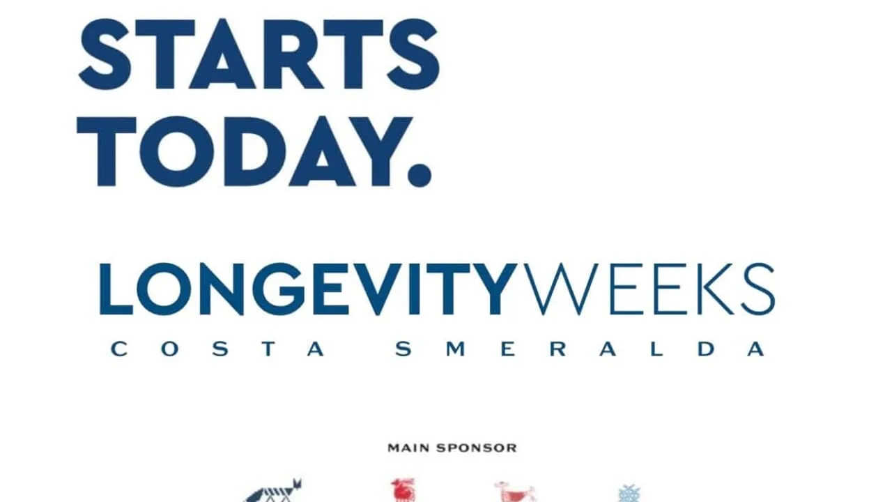 L'arte del buon vivere tra sport, alimentazione e investimenti: dal 25 settembre all’11 ottobre Porto Cervo ospita “Longevity Weeks Costa Smeralda” L'arte del buon vivere tra sport, alimentazione e investimenti: dal 25 settembre all’11 ottobre Porto Cervo ospita “Longevity Weeks Costa Smeralda”