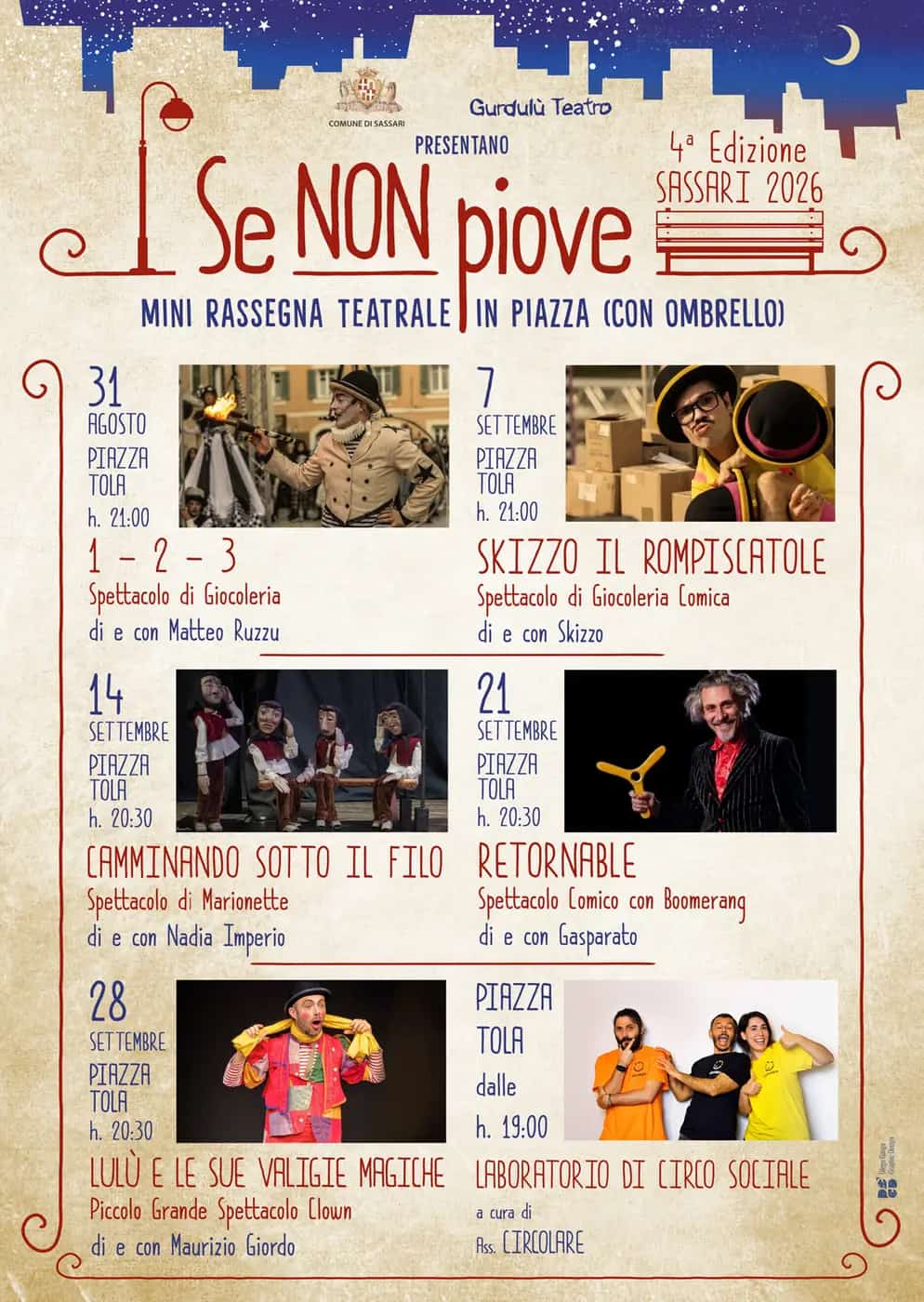 SE NON PIOVE SE NON PIOVE