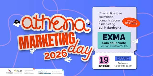 Athena Marketing Day 2026 - Evento gratuito Athena Marketing Day 2026 - Evento gratuito