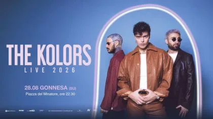 The Kolors in concerto a Gonnesa The Kolors in concerto a Gonnesa