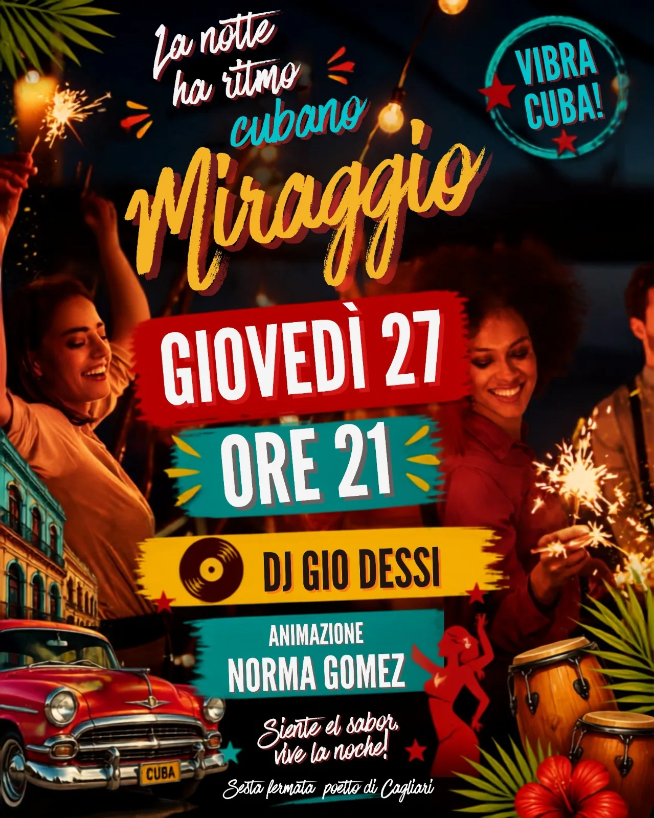 Salsa Cubana a Cagliari "Rumbo Habana" Salsa Cubana a Cagliari "Rumbo Habana"