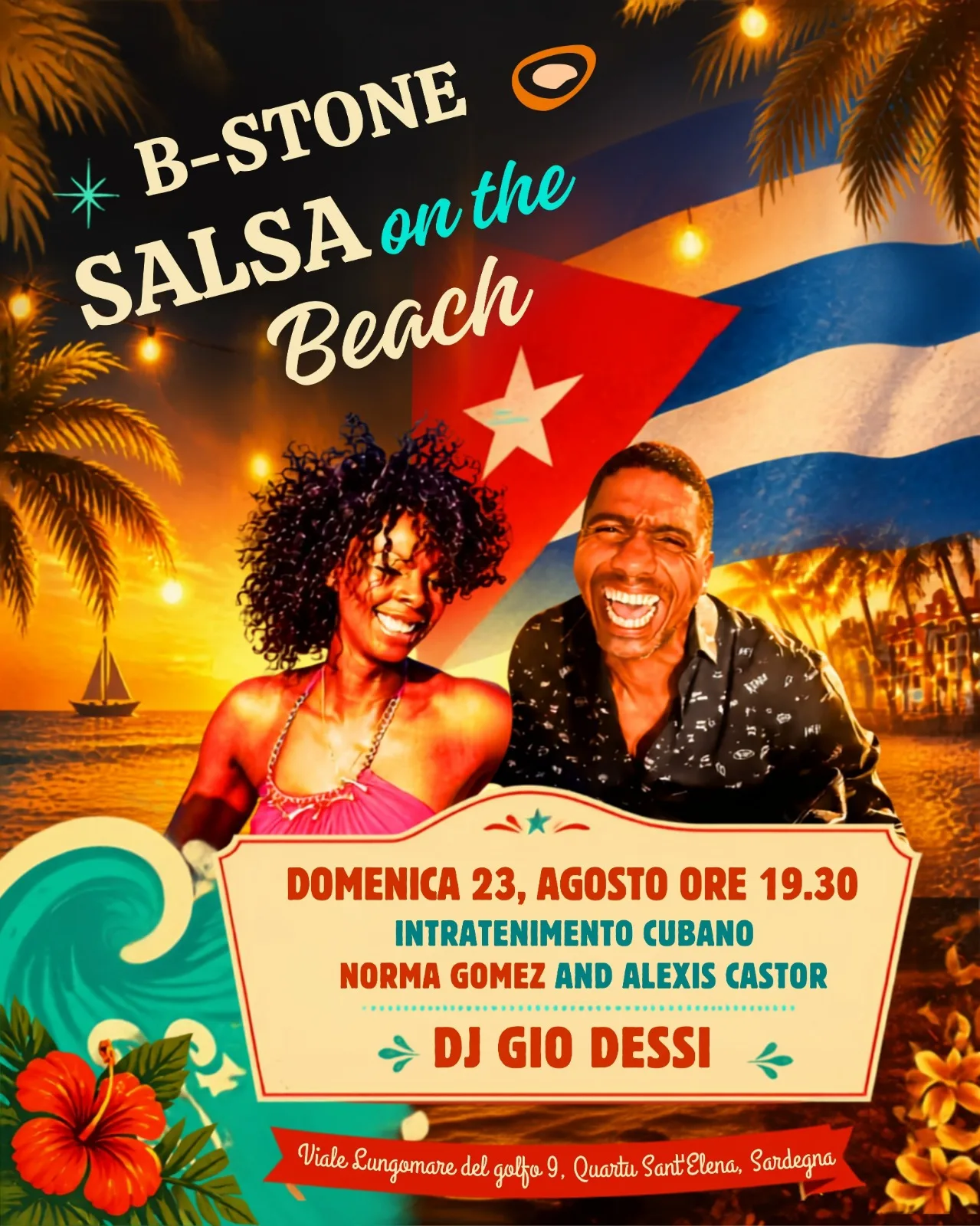 Salsa on the beach Salsa on the beach