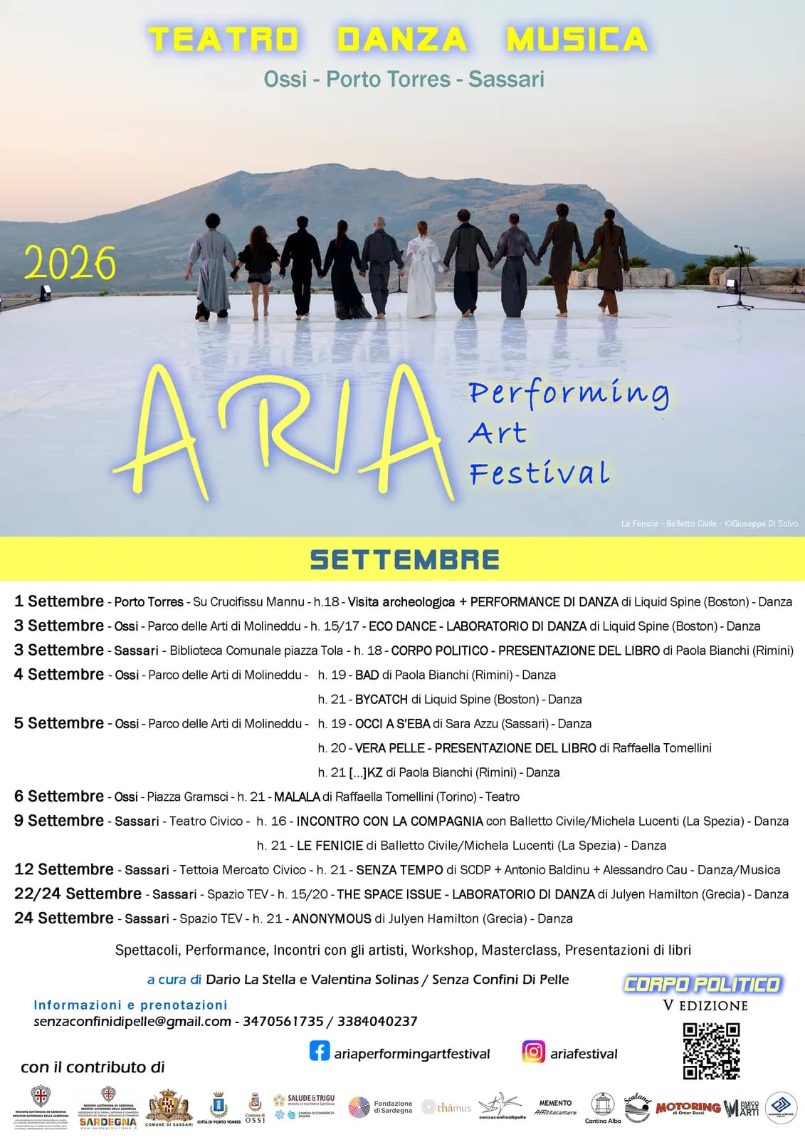Festival ARIA a Sassari Festival ARIA a Sassari