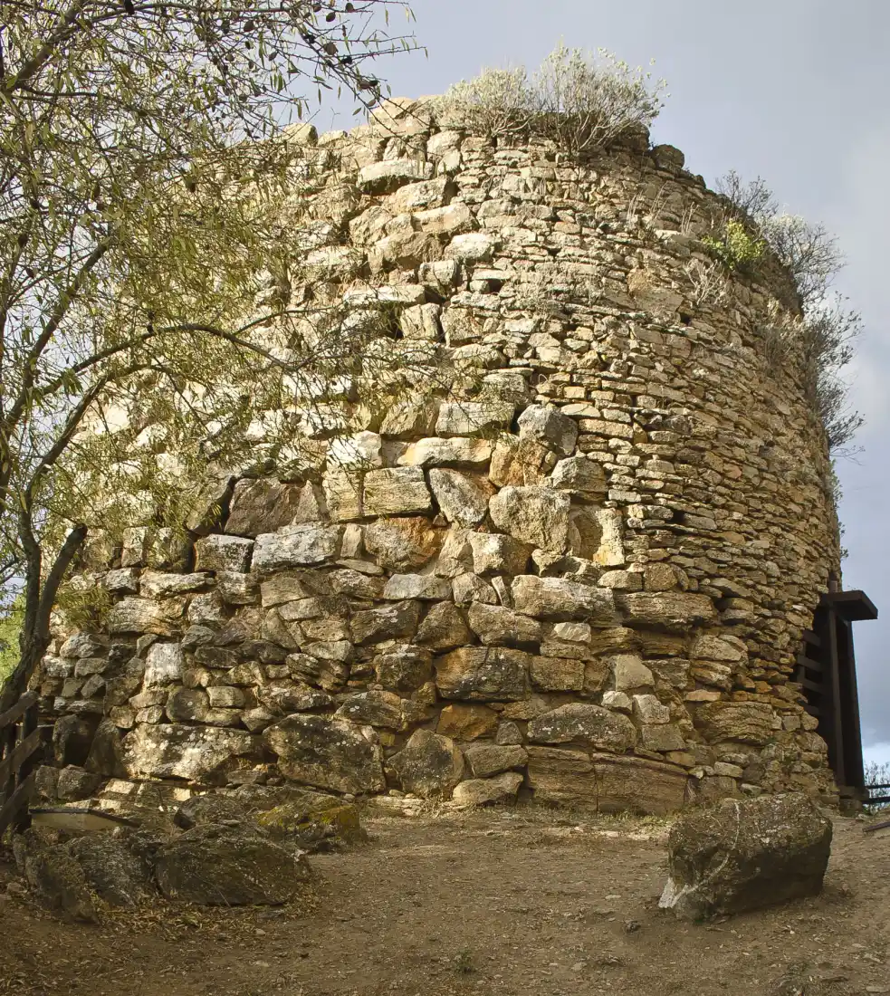 Veduta di Armungia in Sardegna