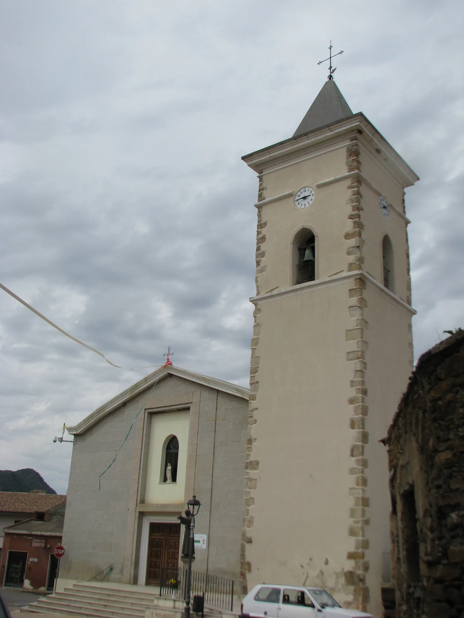 Veduta di Ballao in Sardegna