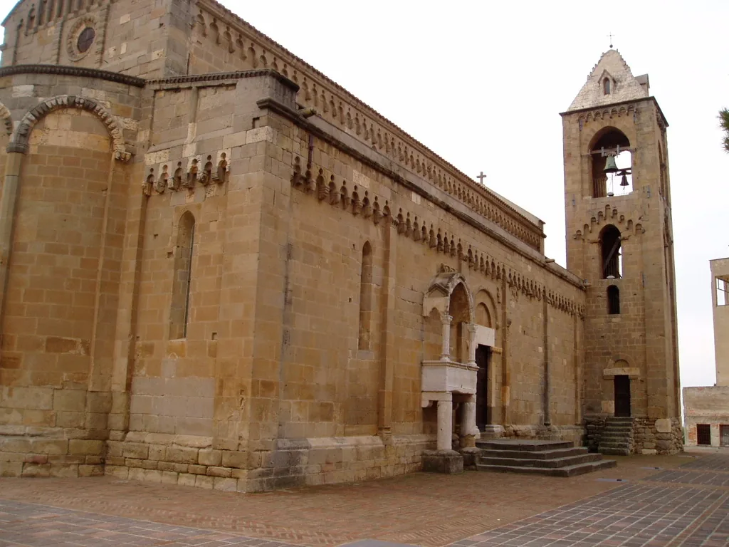 Veduta di Dolianova in Sardegna