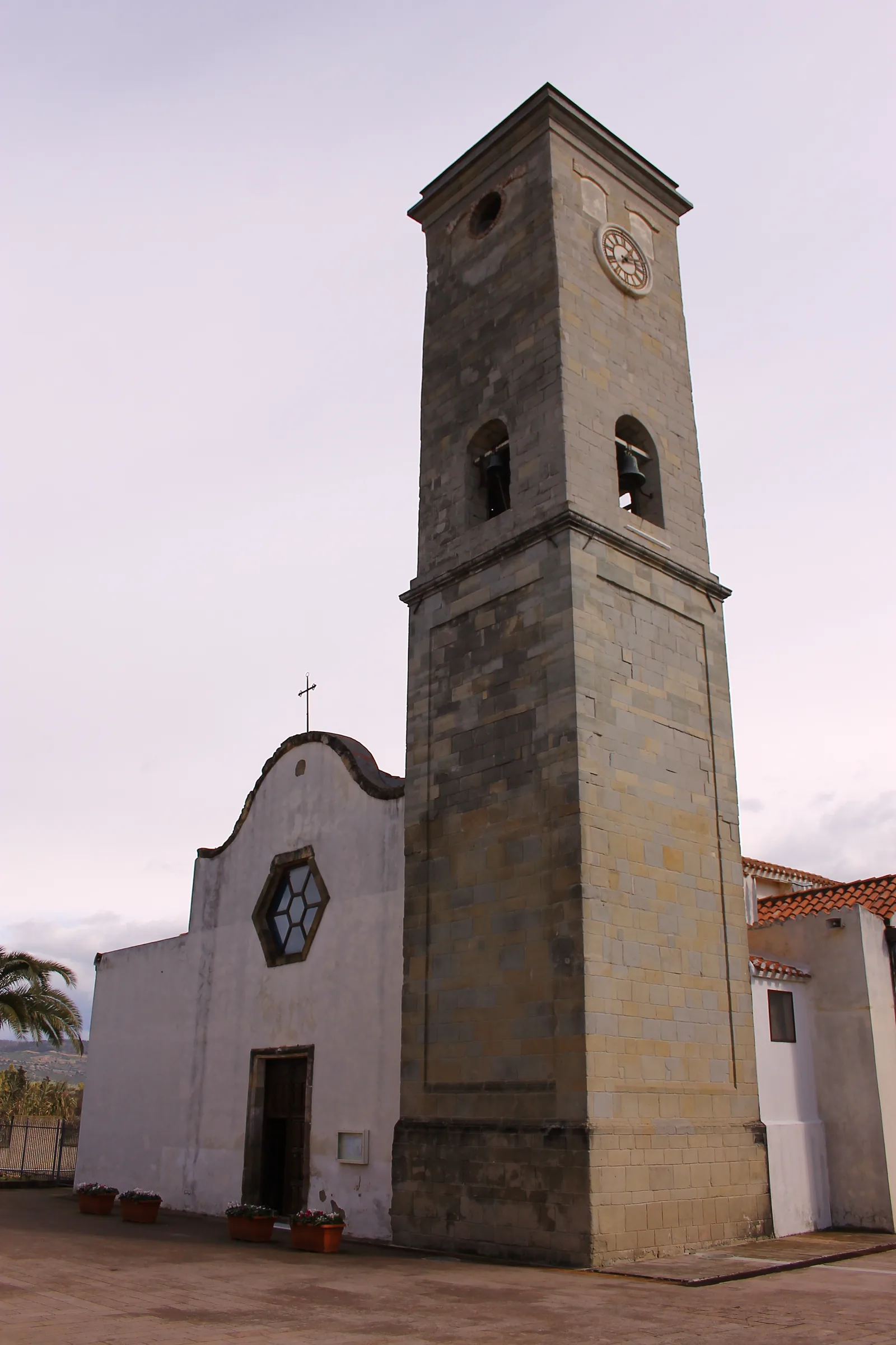 Veduta di Donori in Sardegna