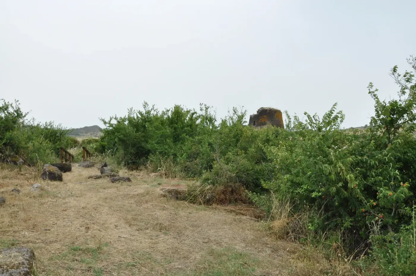 Veduta di Giave in Sardegna