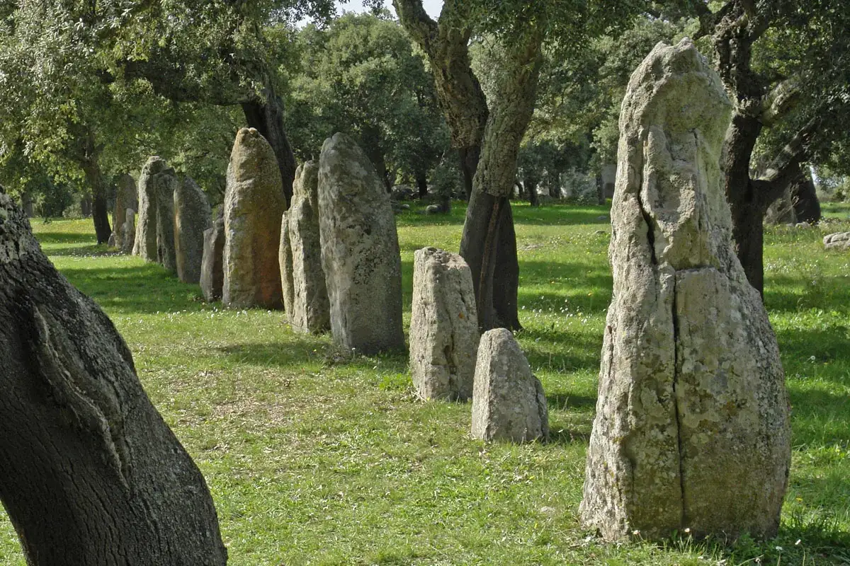 Veduta di Goni in Sardegna
