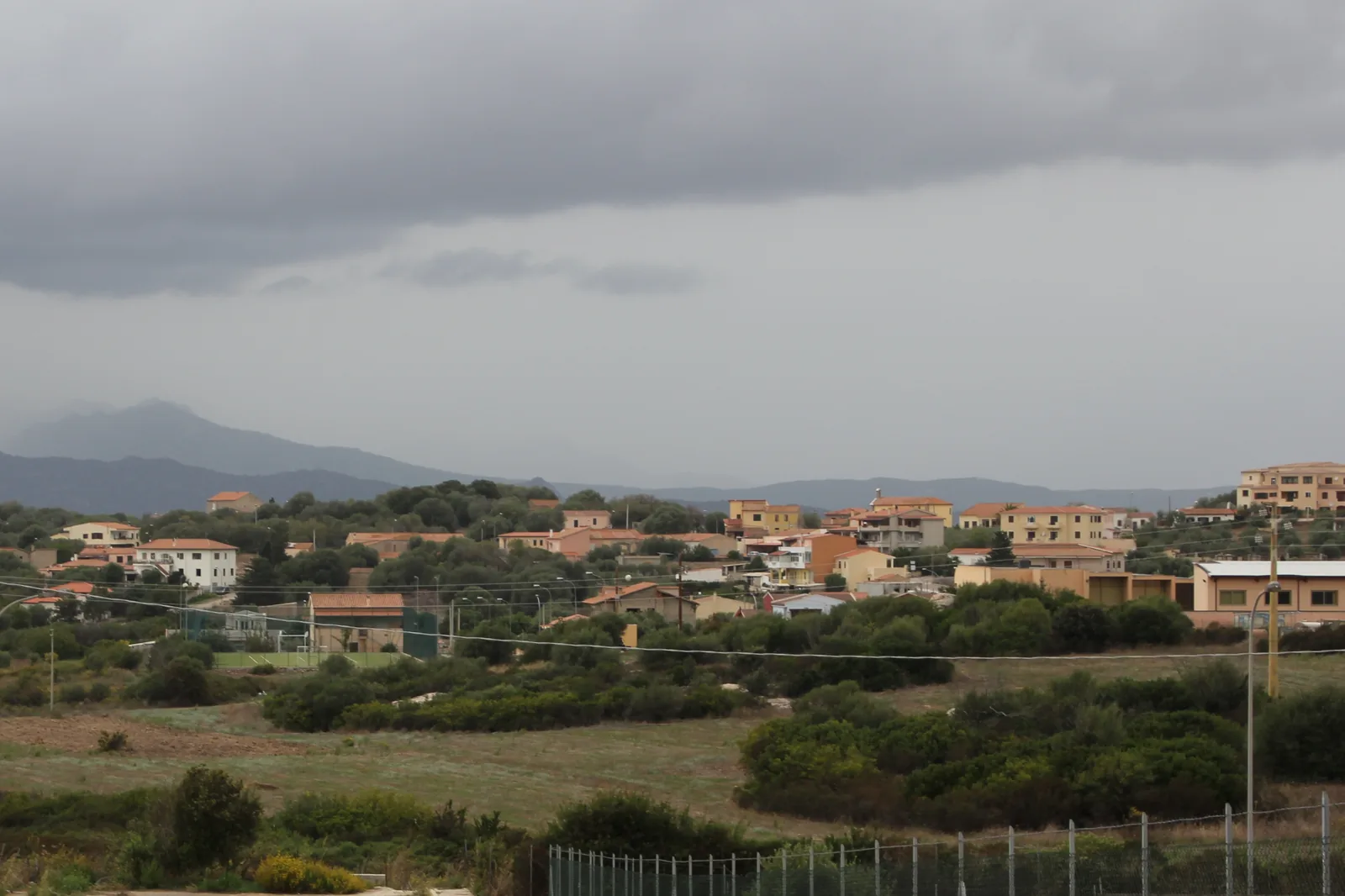 Veduta di Loiri Porto San Paolo in Sardegna