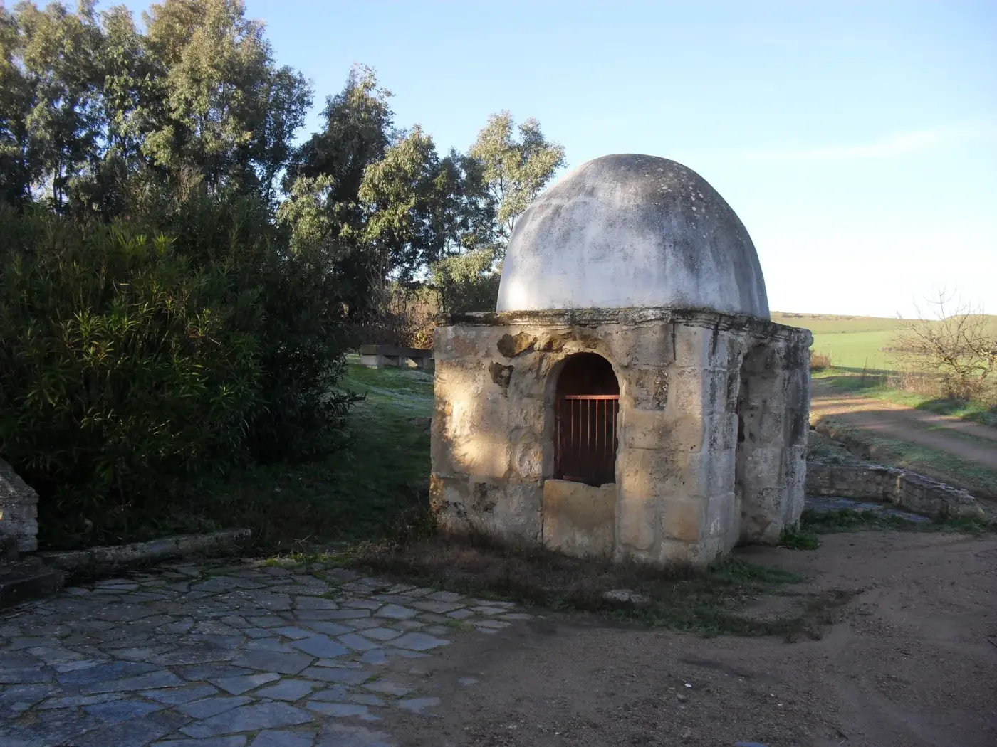 Veduta di Ortacesus in Sardegna