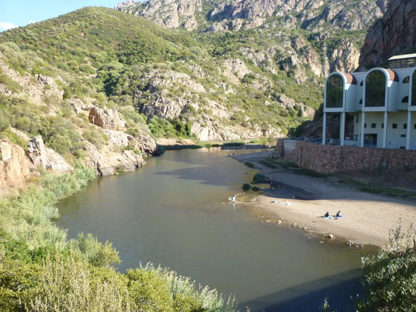 Veduta di Santa Maria Coghinas in Sardegna