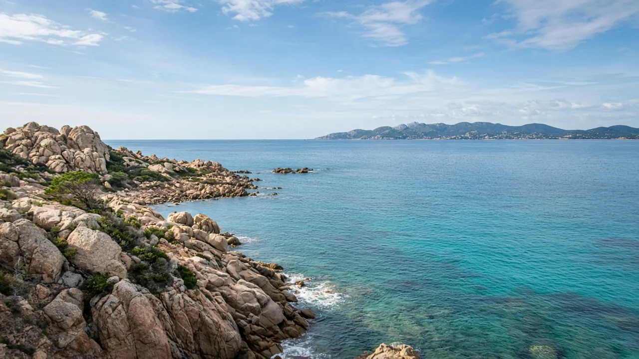 Panorama di Santa Teresa Gallura sulla costa dello Stretto