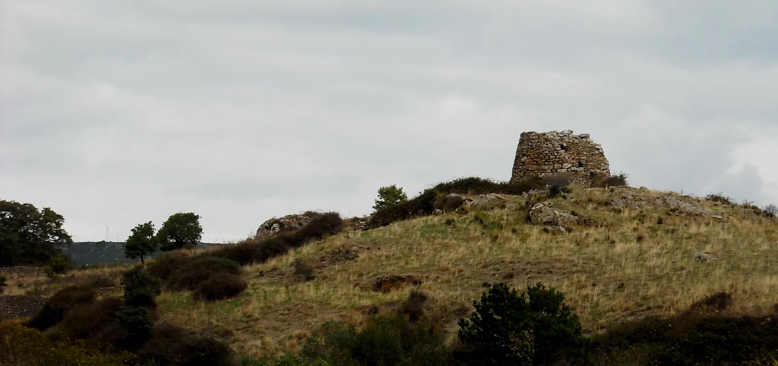 Veduta di Seulo in Sardegna