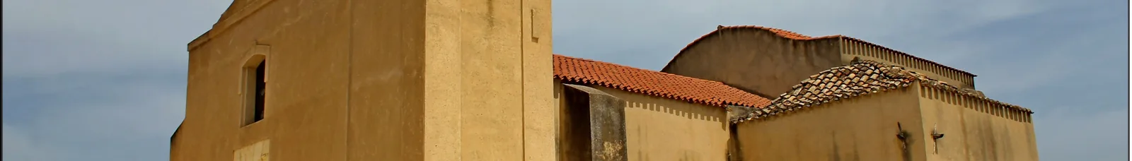 Veduta di Soleminis in Sardegna